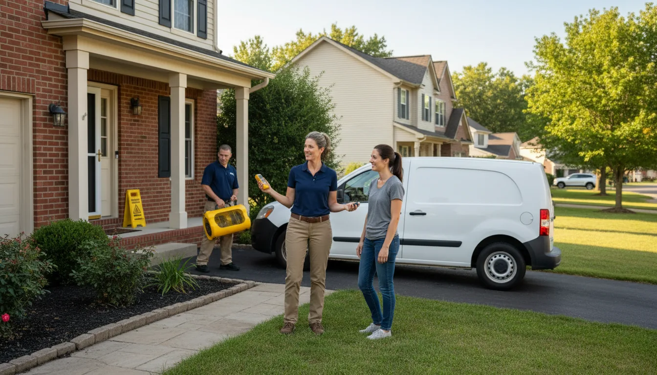 Water restoration image for Flood Water Cleanup, Removal And Restoration Services in Ray, MI